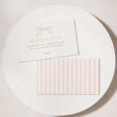 Bonjour Bébé Pink Paris Eiffel Diaper Raffle Informatiekaartje