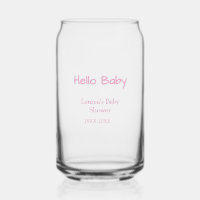 bonjour bébé rose pastel tendance nom date baby sh