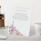 Bonjour Bebe | Signe baby shower Late Night Diapés (In SItu)