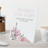 Bonjour Bebe | Voeux pour panneau Baby shower (In SItu)