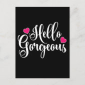 Bonjour belle carte postale (Devant)