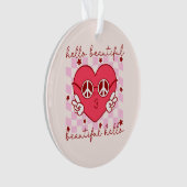 Bonjour belle | Cute et coeur (devant)