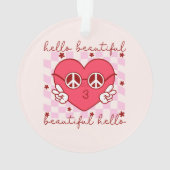 Bonjour belle | Cute et coeur (dos)