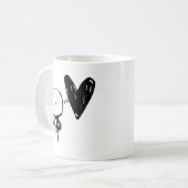 Bonjour Belle - Je vous aime Mug de café (Devant gauche)