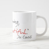 "Bonjour, belle" Joe Covelli cite Mug (Droite)