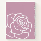 Bonjour Belle - Moderne Chic Rose Carnet (Dos)