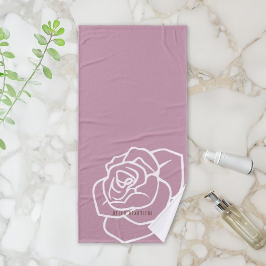 Bonjour Belle - Rose Rose Moderne Chic