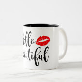 Bonjour belle tasse (Devant droit)