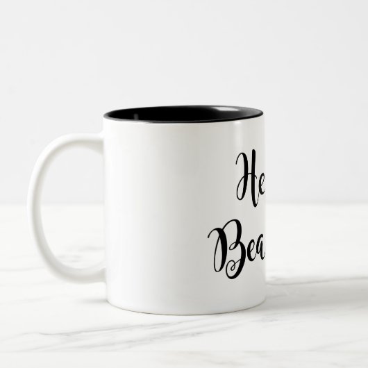 Bonjour belle tasse (Gauche)