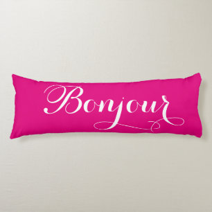 Bonjour Bonsoir Body Pillow Lichaamskussen