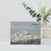 Bonjour Briefkaart (Staand voorkant)