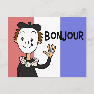 Bonjour Briefkaart