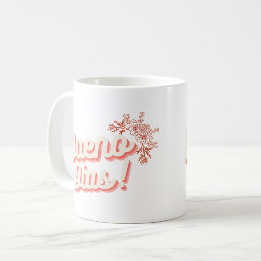 Bonjour, Buenos Dias Mug (Devant gauche)