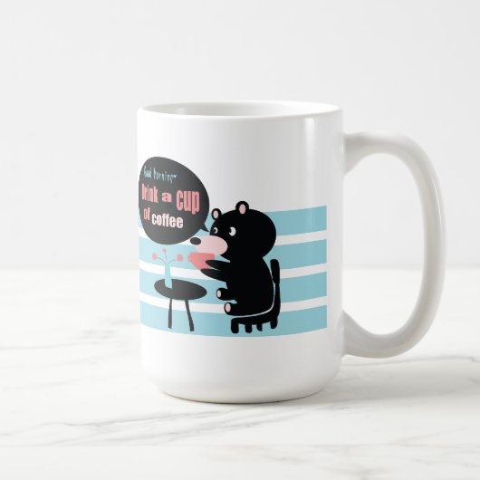 Bonjour, buvez une tasse de café (Droite)