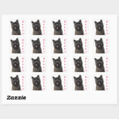 Bonjour Cairn Terrier Stickers Chien Chien Chien C (Feuille)