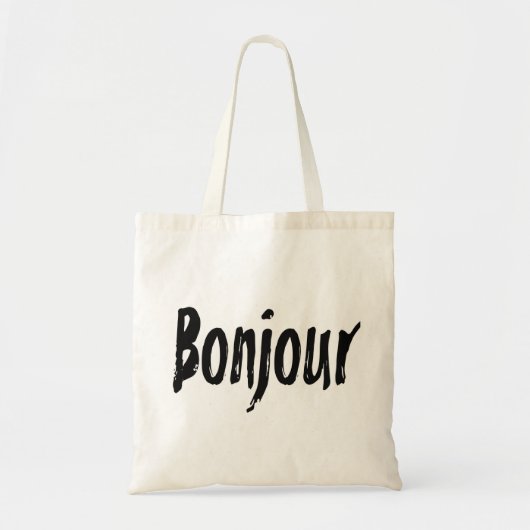 Bonjour Canvas tas (Voorkant)
