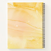 Bonjour Carnet de la spirale jaune été (Dos)