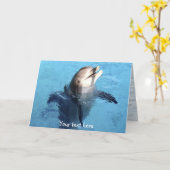 Bonjour ! carte (Fleur jaune)