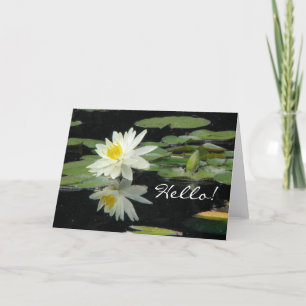 Bonjour carte de voeux