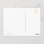 Bonjour carte postale (Dos)