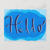 Bonjour carte postale (Devant)