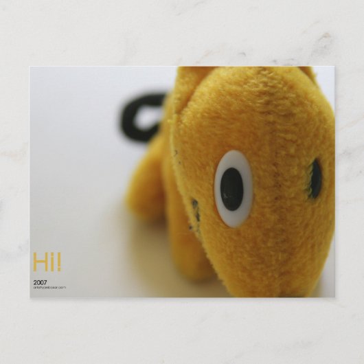 Bonjour ! Carte postale (Devant)