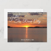 Bonjour ! Carte postale River City ! (Devant / Derrière)