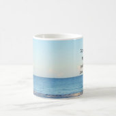 "Bonjour, c'est Dieu" Café Mug (Centre)