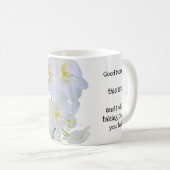 "Bonjour, c'est Dieu" Café Mug (Devant droit)