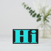 Bonjour! Cheery.Tout usage.Introduction carte d'ap (Debout devant)