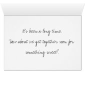 Bonjour Chocolat Bits et amandes Mot Cloud (Intérieur Horizontal (Bas))