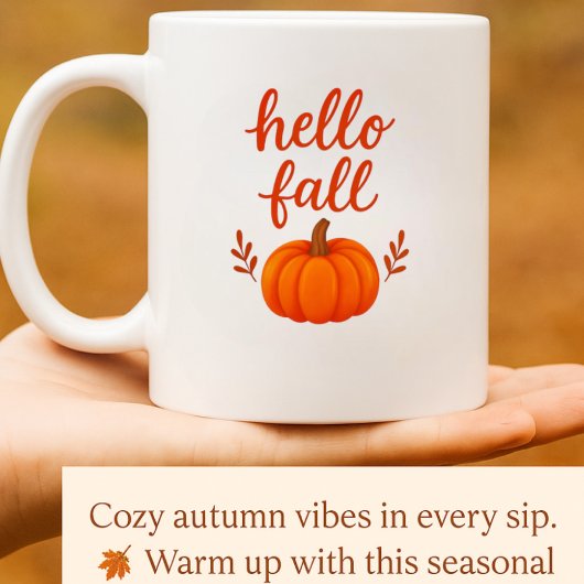 Bonjour chope automne