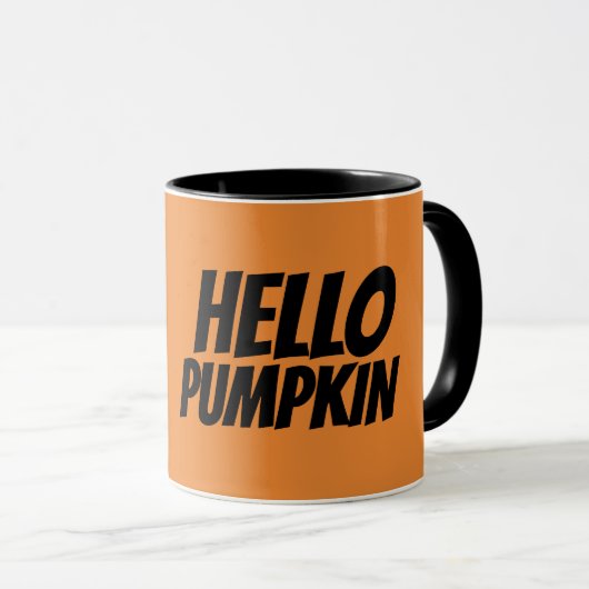 BONJOUR CITROUILLE Coffee Mugs (Devant droit)