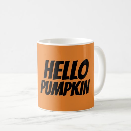 BONJOUR CITROUILLE Coffee Mugs (Devant droit)