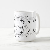 Bonjour Classic Mok (Voorkant rechts)