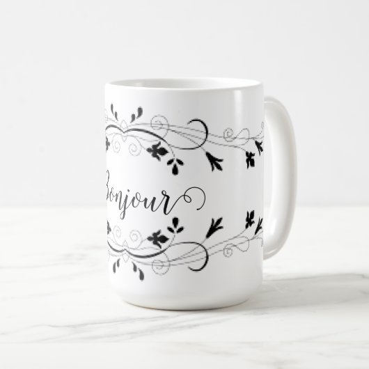 Bonjour Classic Mug (Devant droit)