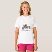 Bonjour ! Comment vas-tu ? T-shirts pour filles (Devant entier)