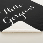 Bonjour couverture noire et blanche magnifique (3/4)