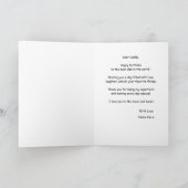 BONJOUR D'ANNIVERSAIRE DE LA CARTE DADDY PHOTO ET  (Intérieur)