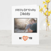 BONJOUR D'ANNIVERSAIRE DE LA CARTE DADDY PHOTO ET  (Fleur jaune)