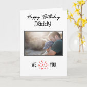 BONJOUR D'ANNIVERSAIRE DE LA CARTE DADDY PHOTO ET  (Fleur jaune)