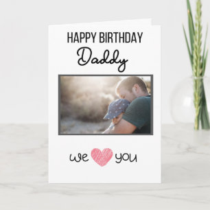 BONJOUR D'ANNIVERSAIRE DE LA CARTE DADDY PHOTO ET 