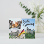 Bonjour de Allemagne Carte postale (Debout devant)