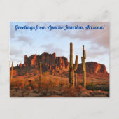 Bonjour De Apache Junction, Arizona Carte Postale (Devant)