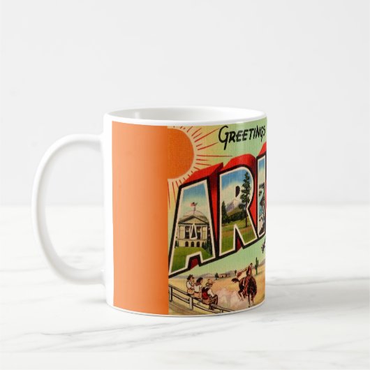 Bonjour de Arizona Mug (Gauche)