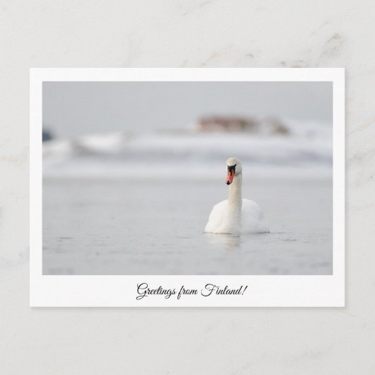 Bonjour de Finlande! carte postale (Devant)