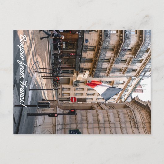 Bonjour de France Carte postale (Devant)