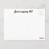 Bonjour de la carte postale NYC ! (Dos)