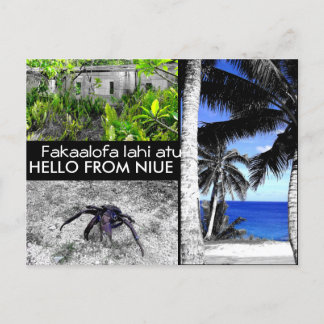 Bonjour de Niue - Carte postale