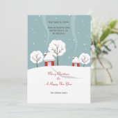 Bonjour de notre maison à votre carte (Debout devant)